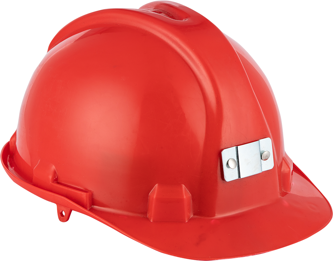metal-clamp-hard-hat-red